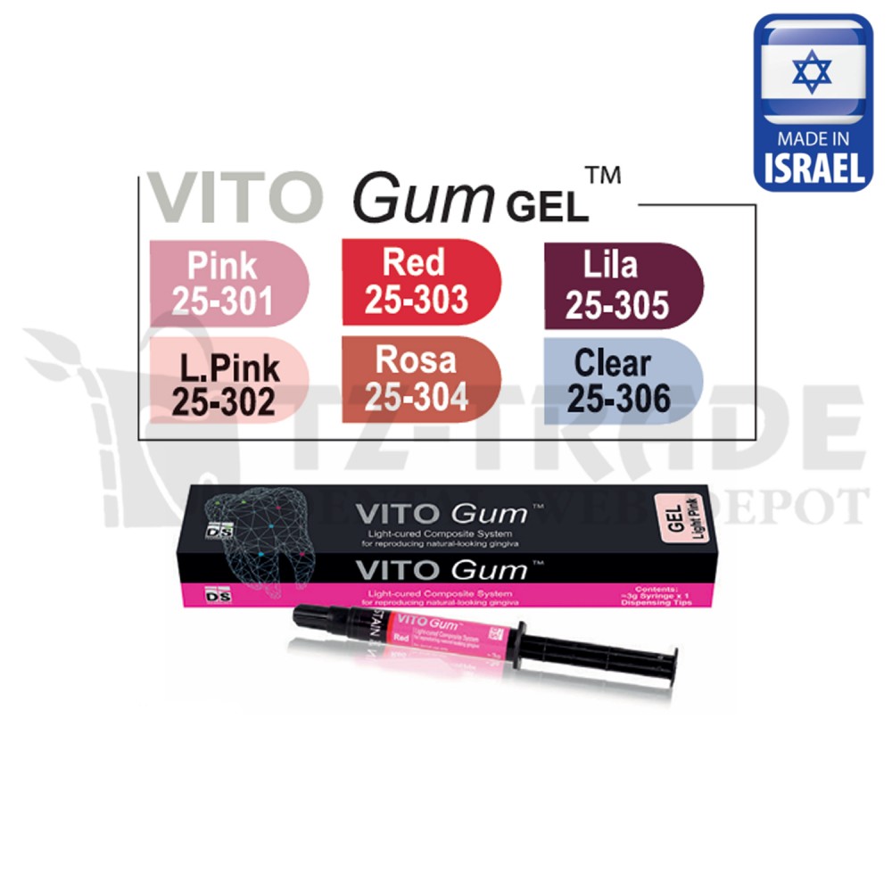 Vito Gum Gel LC Natural looking Gingiva Vito Gum Gel LC Natural looking Gingiva