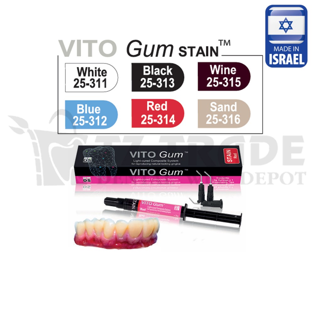 Vito Gum Stain LC Composite Gum Stain Vito Gum Stain LC Composite Gum Stain