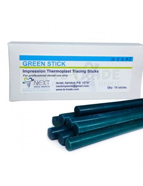 Green Stick Thermoplastic Impression Tracing Sticks