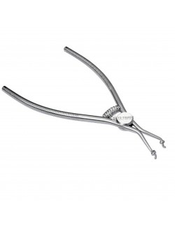 Forceps With Stoppers For Saddle Metal Matrices