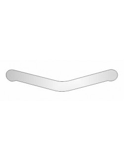 Metal Matrix Bands for Premolars. shape 1 (without ledge) 12 pcs. № 1.0930