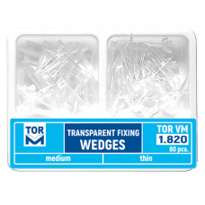 Transparent Plastic Wedges 1.820