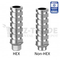Straight Temporary Titanium Abutment Hex/non Hex Straight Temporary Titanium Abutment Hex/non Hex