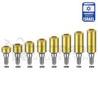 Flat Titanium Abutment 1-8 mm
