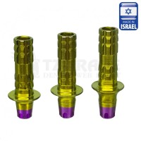 Straight Temporary abutment MIS SP C1-V3 Anti Rotation 1-3 mm wide