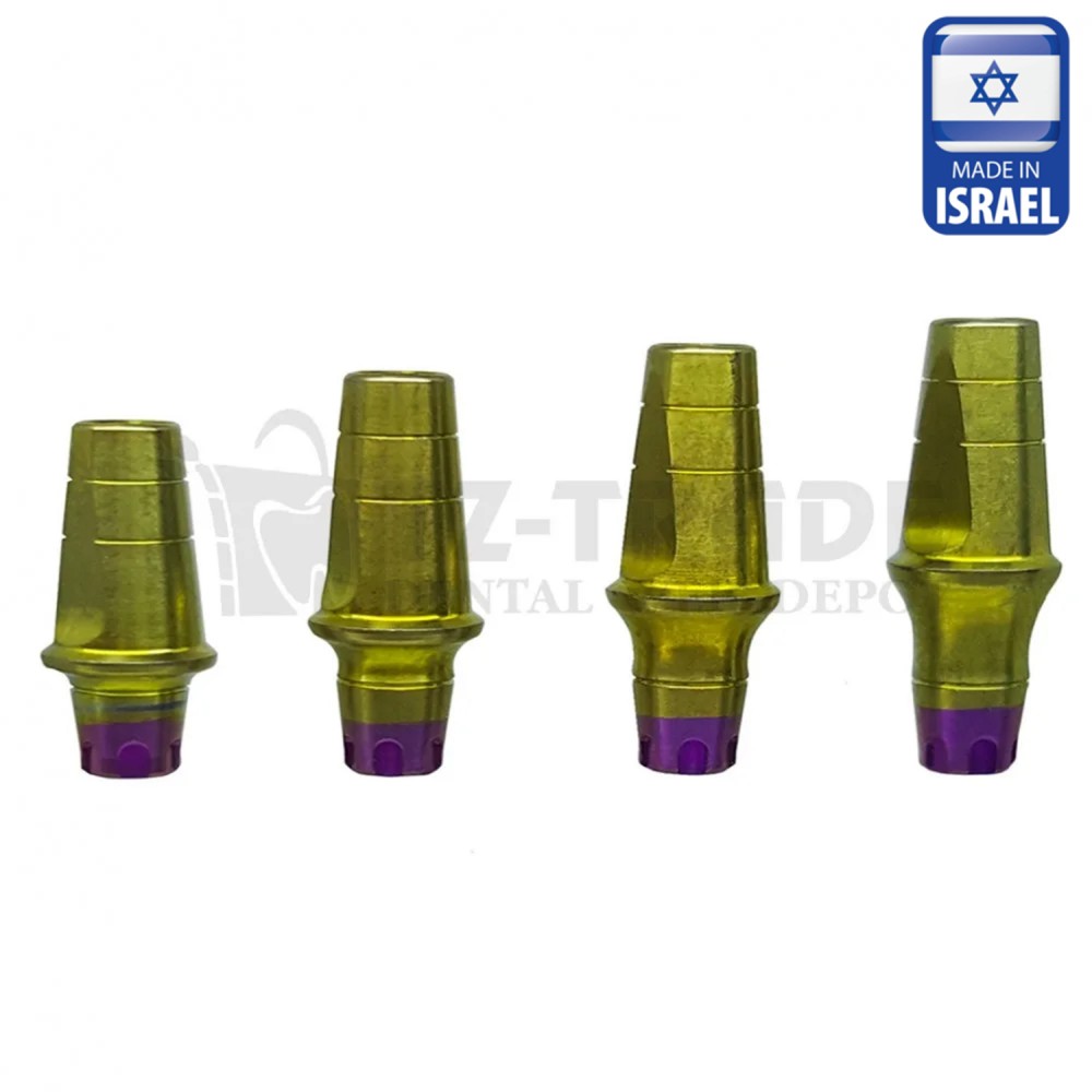 Straight abutment MIS SP C1-V3 CPK compatible 8 MM wide Straight abutment MIS SP C1-V3 CPK compatible 8 MM wide