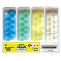 Диски шлифовальные с пластиковой втулкой 40 шт. 1610/1620/1630